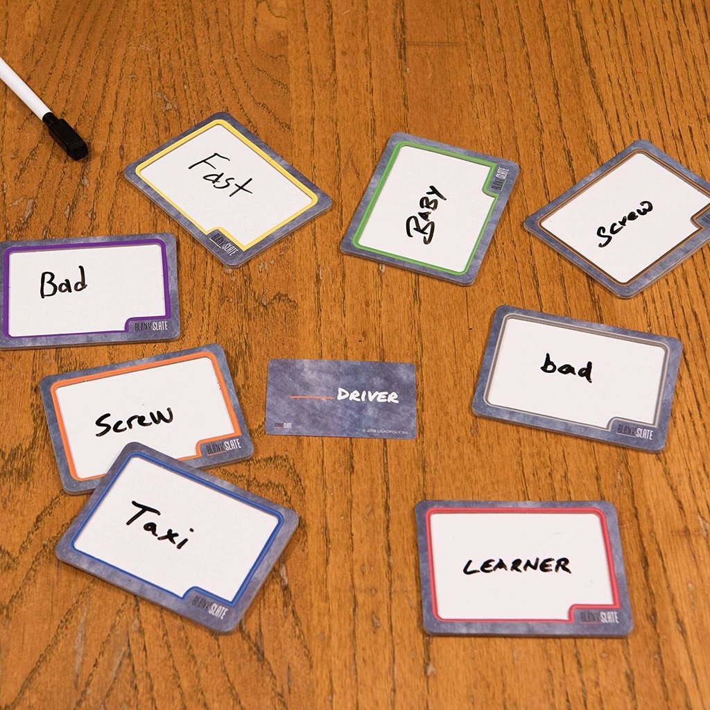 blank slate board game
