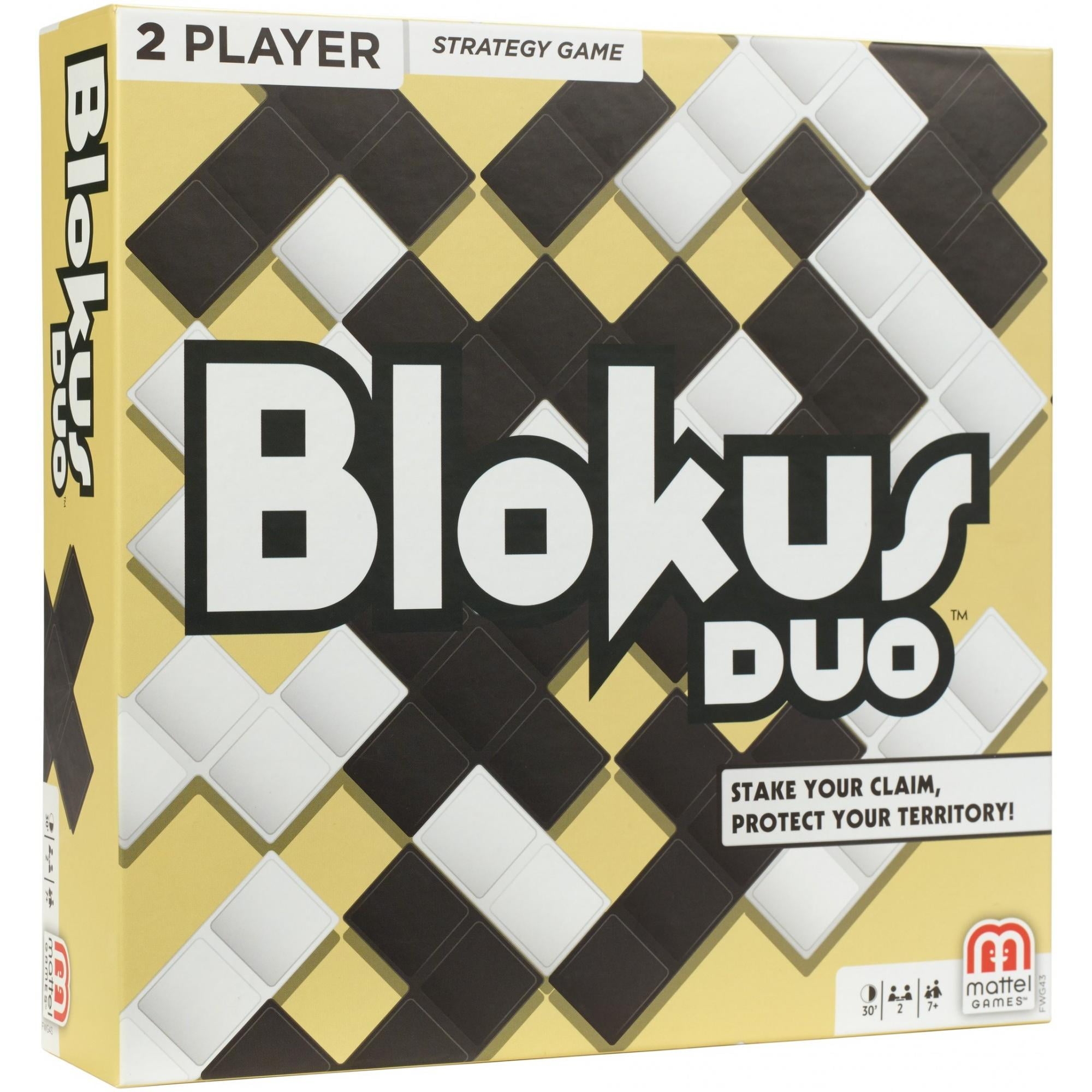 Blokus Duo Fun Toy Strategy Board Game For 2 Players Ages 7 Walmart