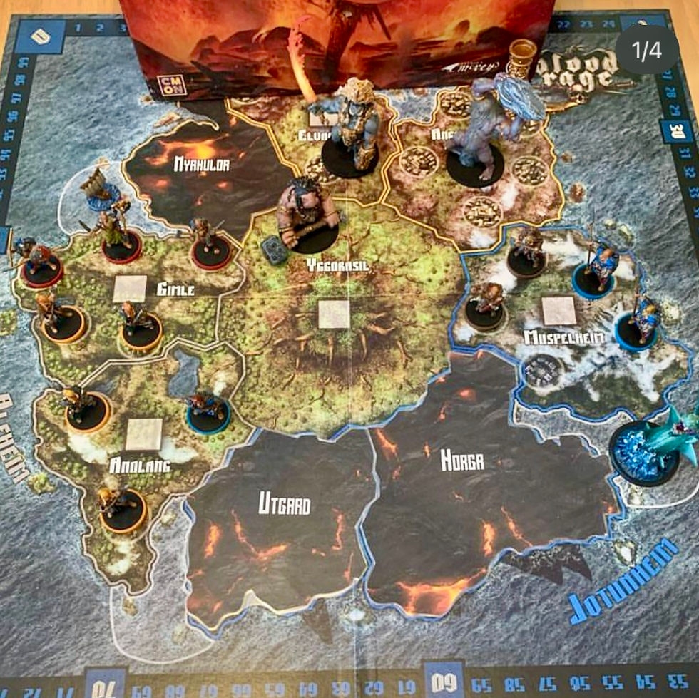 Blood Rage Board Game Review