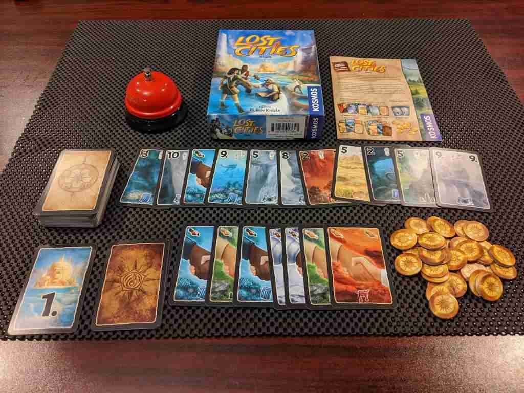 Board Game Review How Does Lost Cities Rivals Compare To Lost Cities The Original Two Player Card Game Tabletop Bellhop