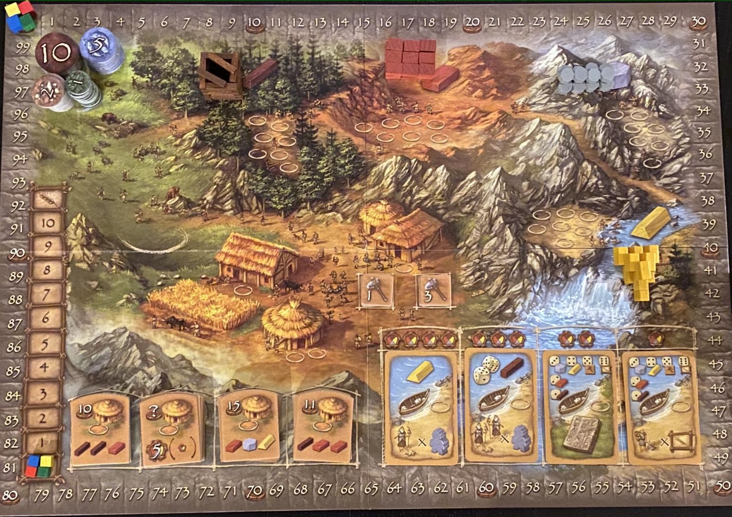 Board Game Reviews Stone Age Scot Scoop News