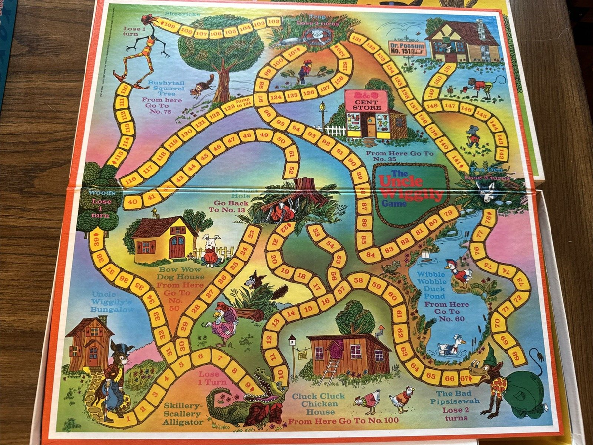 Board Games Family Game Night Uncle Wiggly Game Howard Harris No 160 1967 EBay