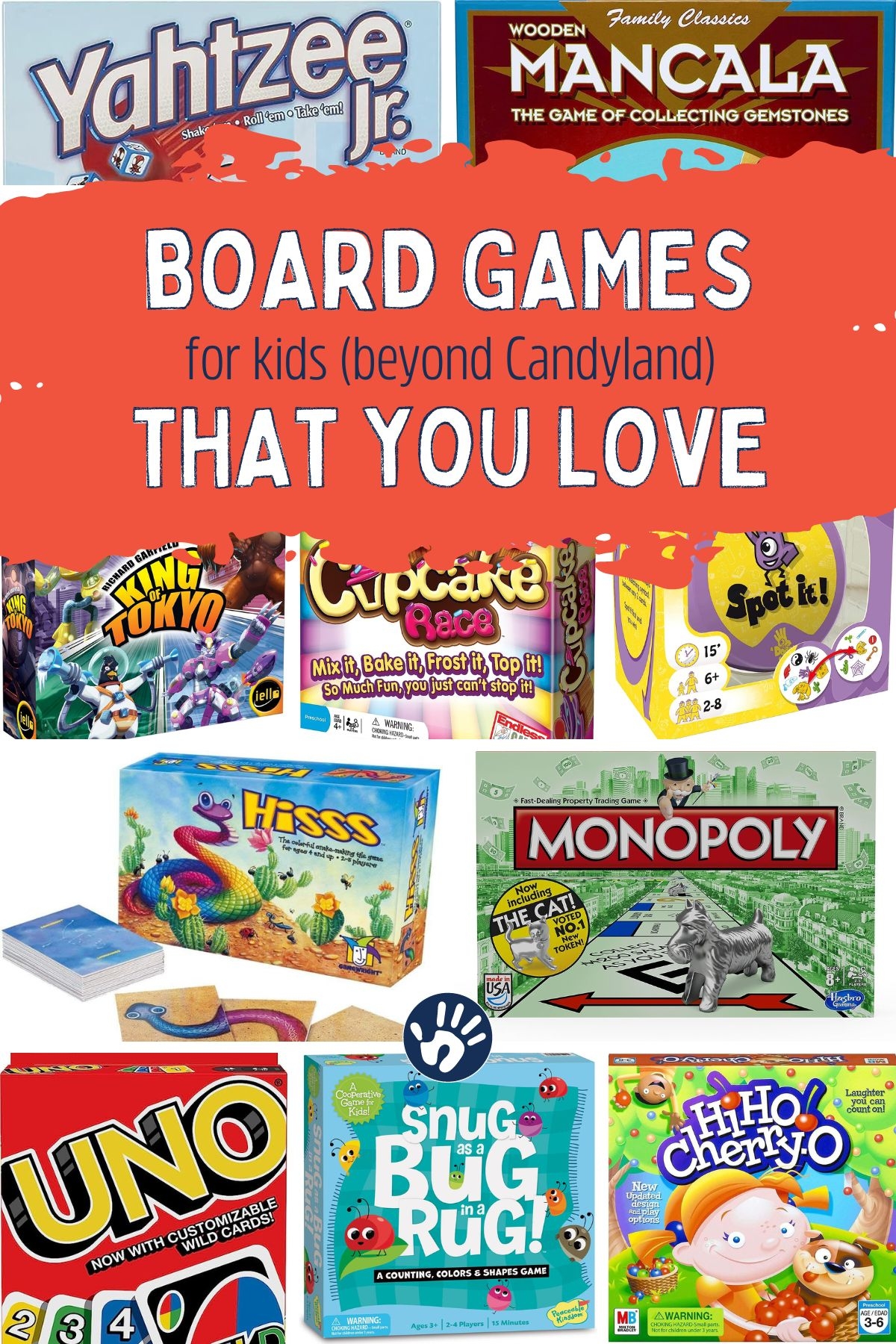 cool board games for 5 year olds