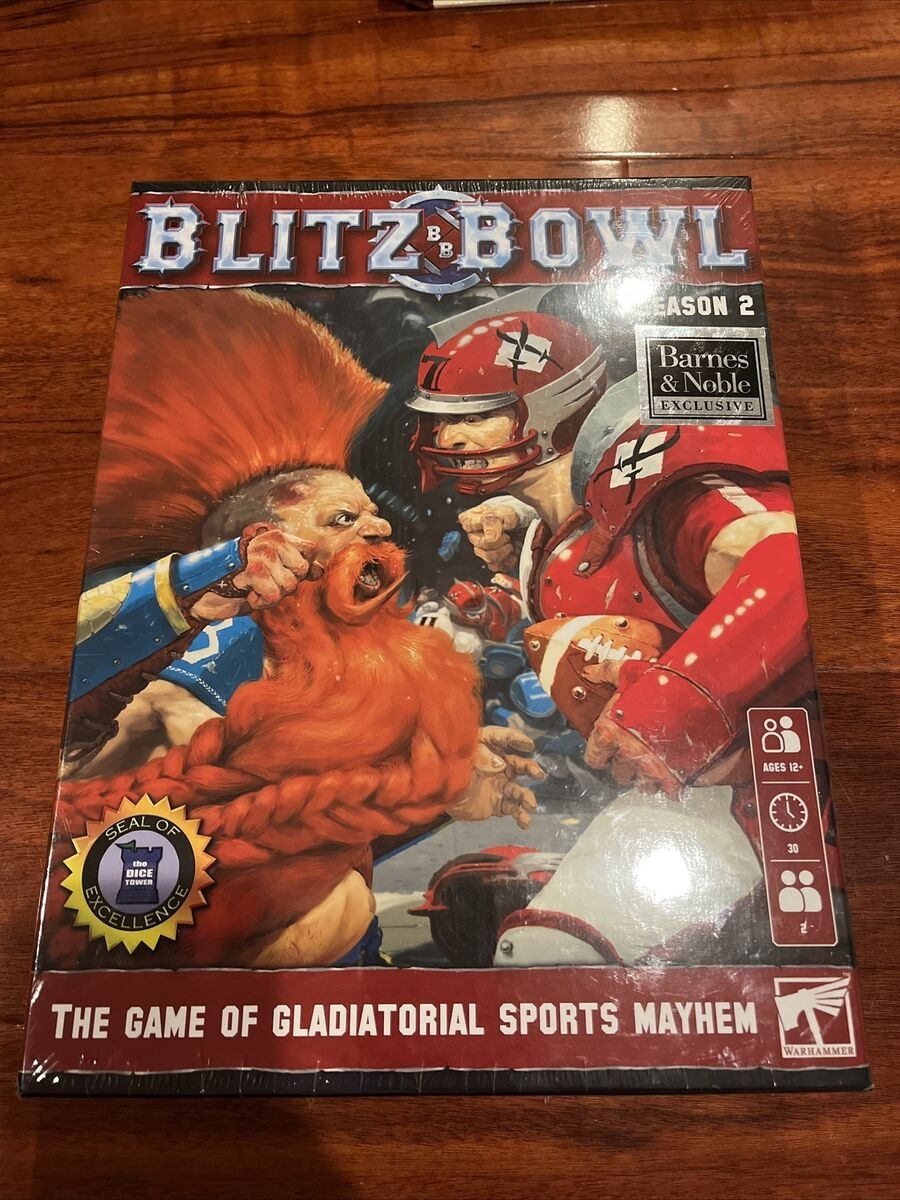 BRAND NEW Blitz Bowl Season 2 Strategy Game Barnes And Noble Exclusive FREE SHIP EBay