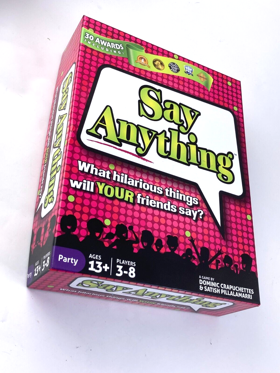 BRAND NEW Say Anything Board Game Teen Party Ages 13 NorthStar Games EBay
