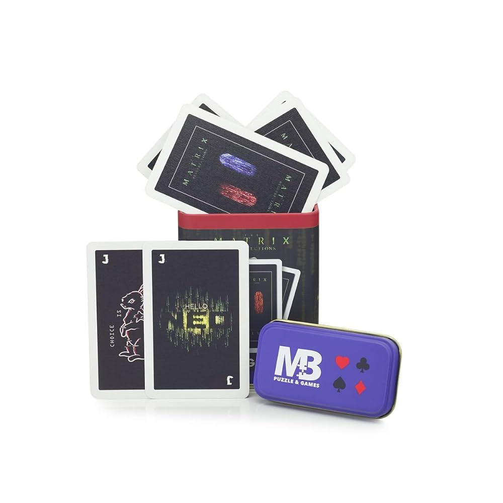 Buy Matrix Playing Cards Metal Box Online At Low Prices In India Amazon in