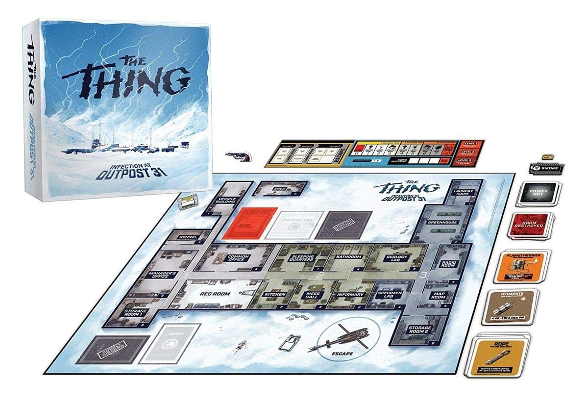 Buy USAopoly The Thing Infection At Outpost 31 Strategy Game Kid Multicolor Online At Low Prices In India Amazon in