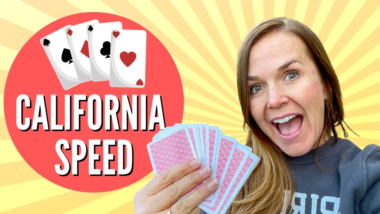 California Speed Two Person Card Game Fast Paced Fun YouTube