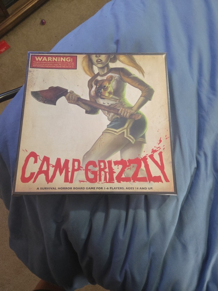 Camp Grizzly A Survival Horror Board Game 2014 Ameritrash Games RARE For Sale Online EBay