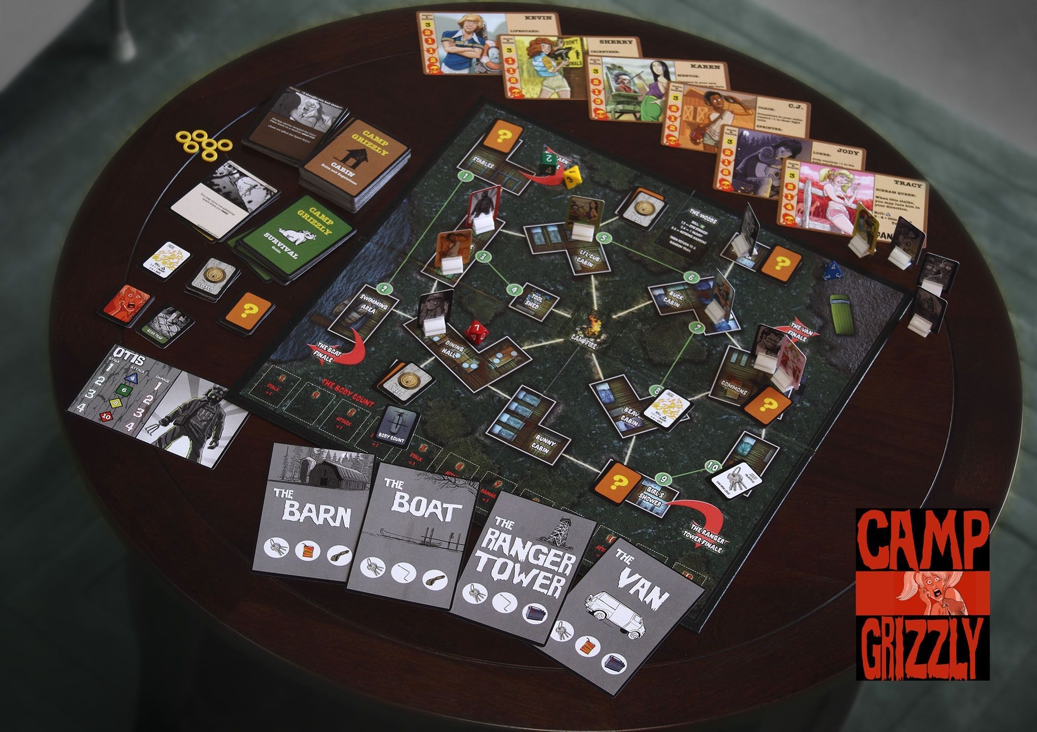 Camp Grizzly Image BoardGameGeek