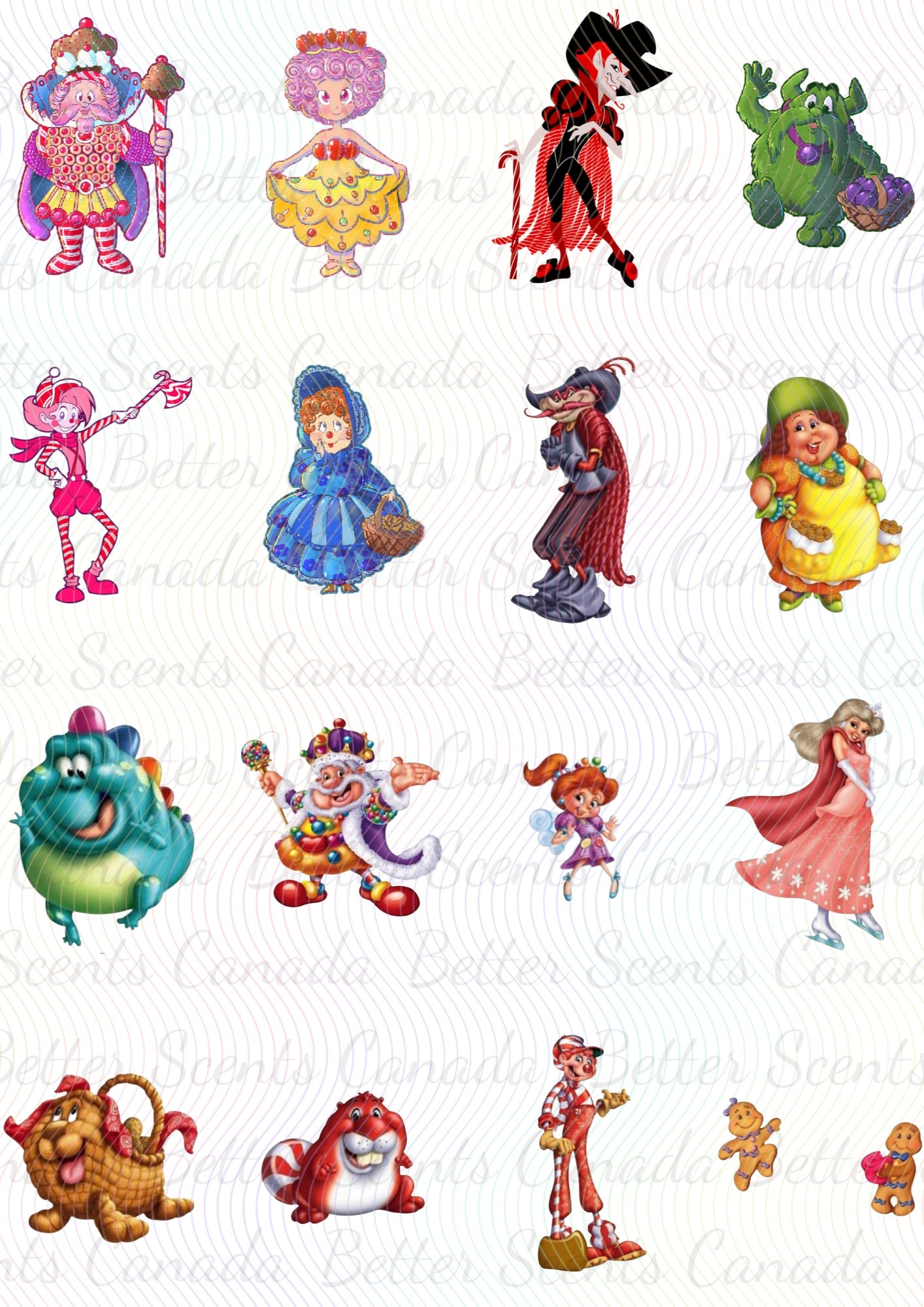Candy land Print Cut Images Etsy