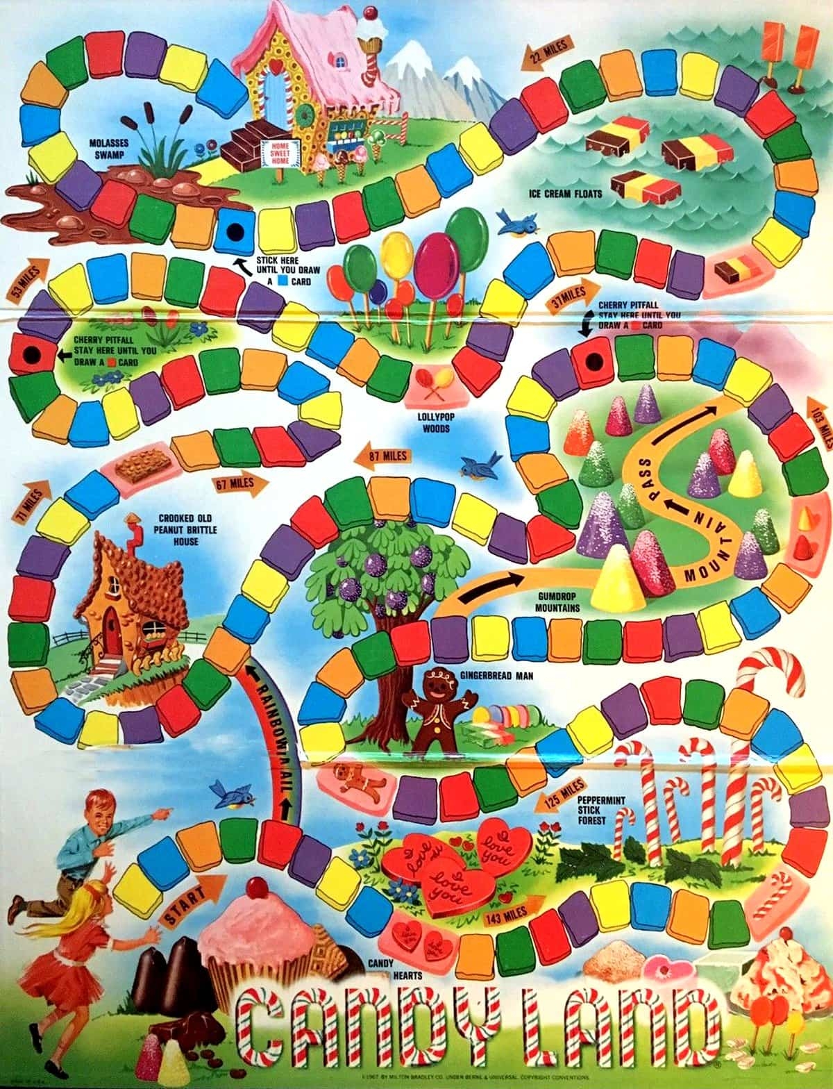 original candyland board game