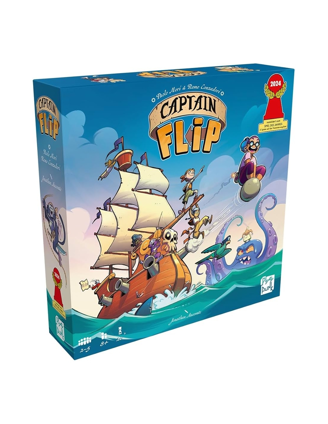 captain flip board game