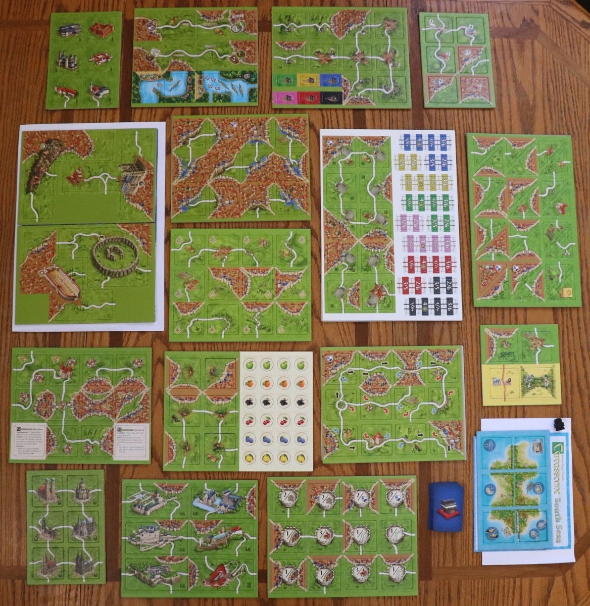carcassonne board game expansion packs