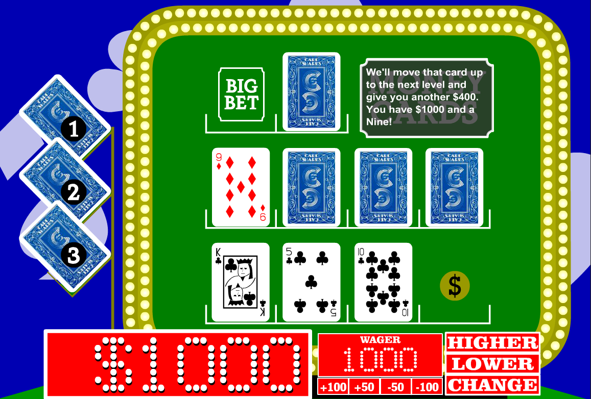 Card Sharks Eubanks Money Cards Play Online On Flash Museum 