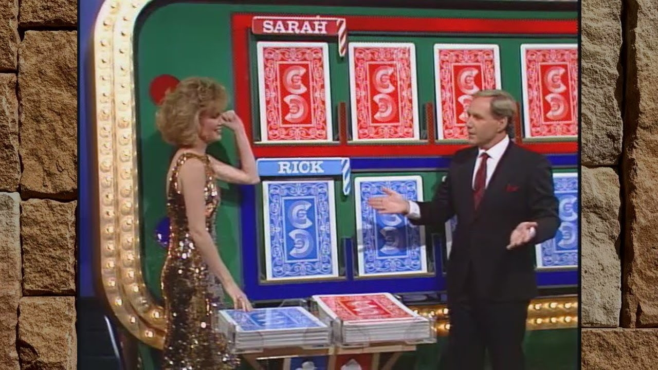 Card Sharks Sarah Vs Rick Oct 2nd 1986 YouTube