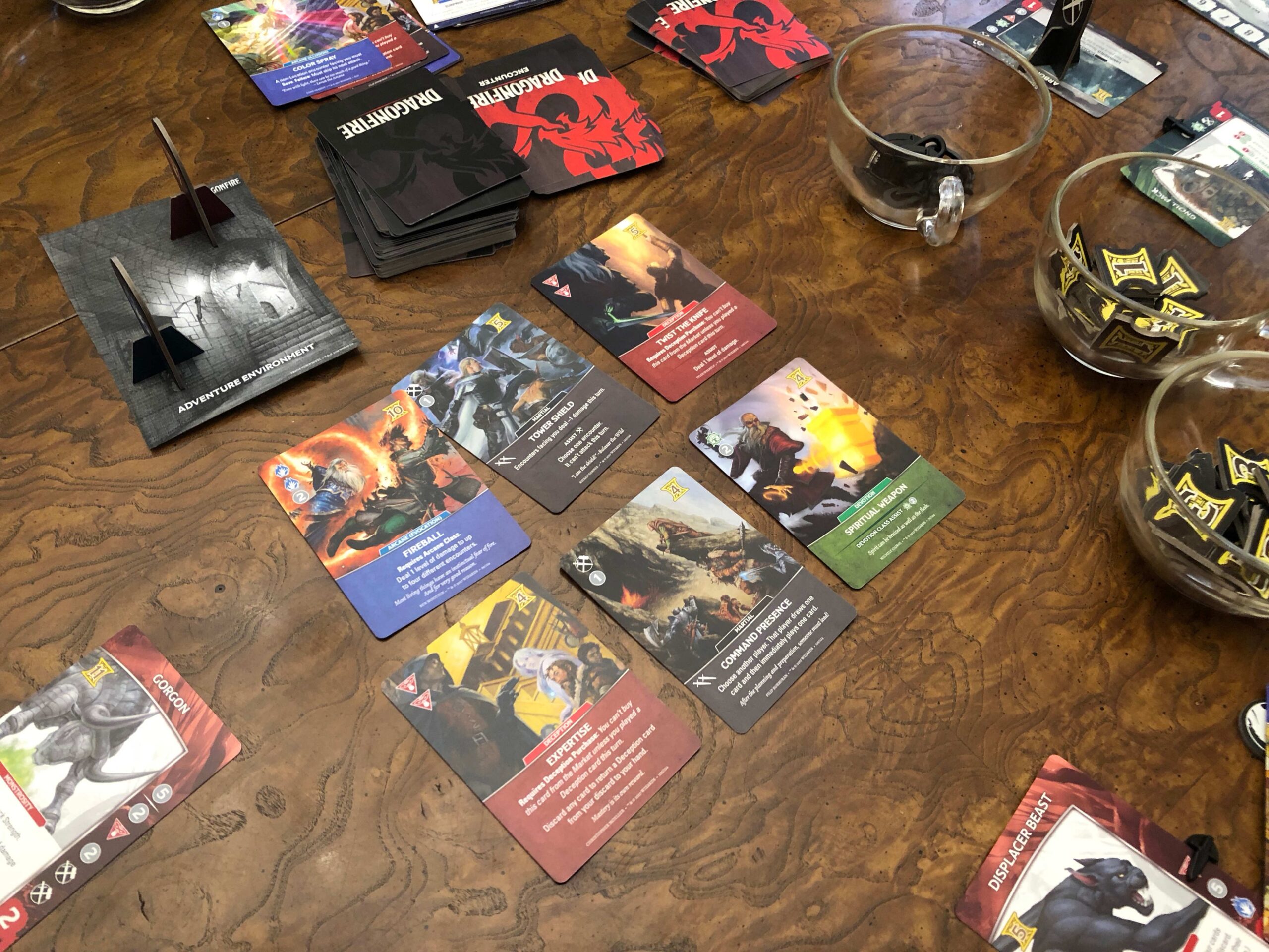 Cardboard Critique Dragonfire Stately Play