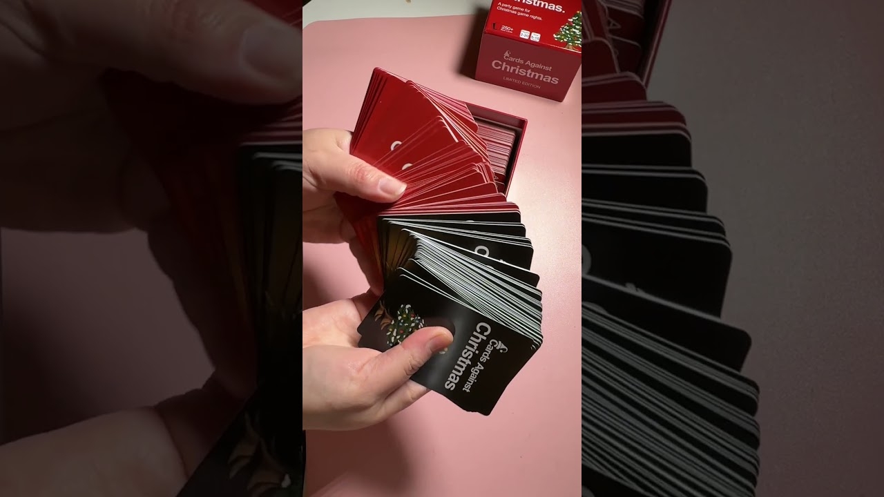 cards against christmas game