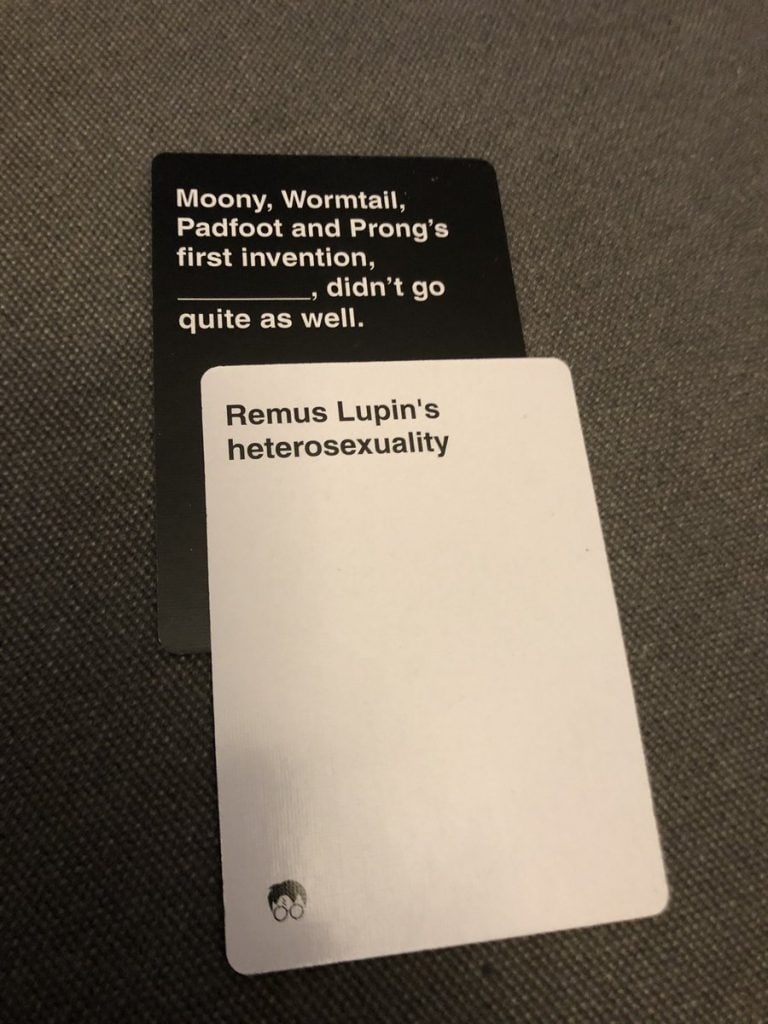 harry potter cards against humanity game