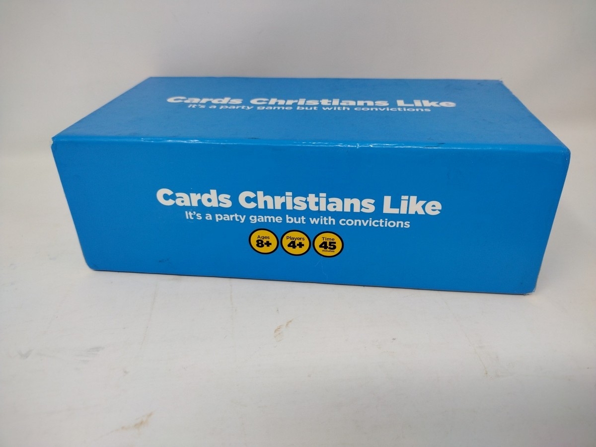 Cards Christians Like A Party Game With Convictions For Church People 600Cards EBay