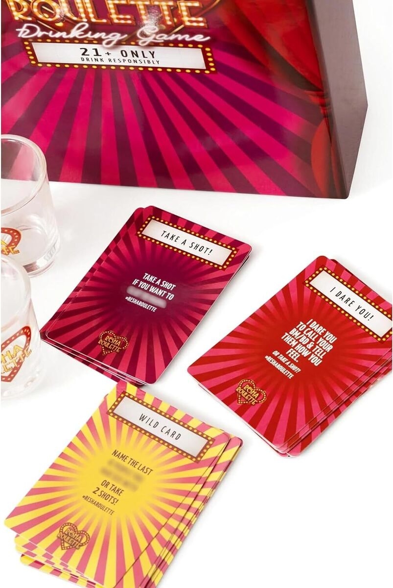 Caresha Please Resha Roulette A Drinking Card Game For Parties And More EBay