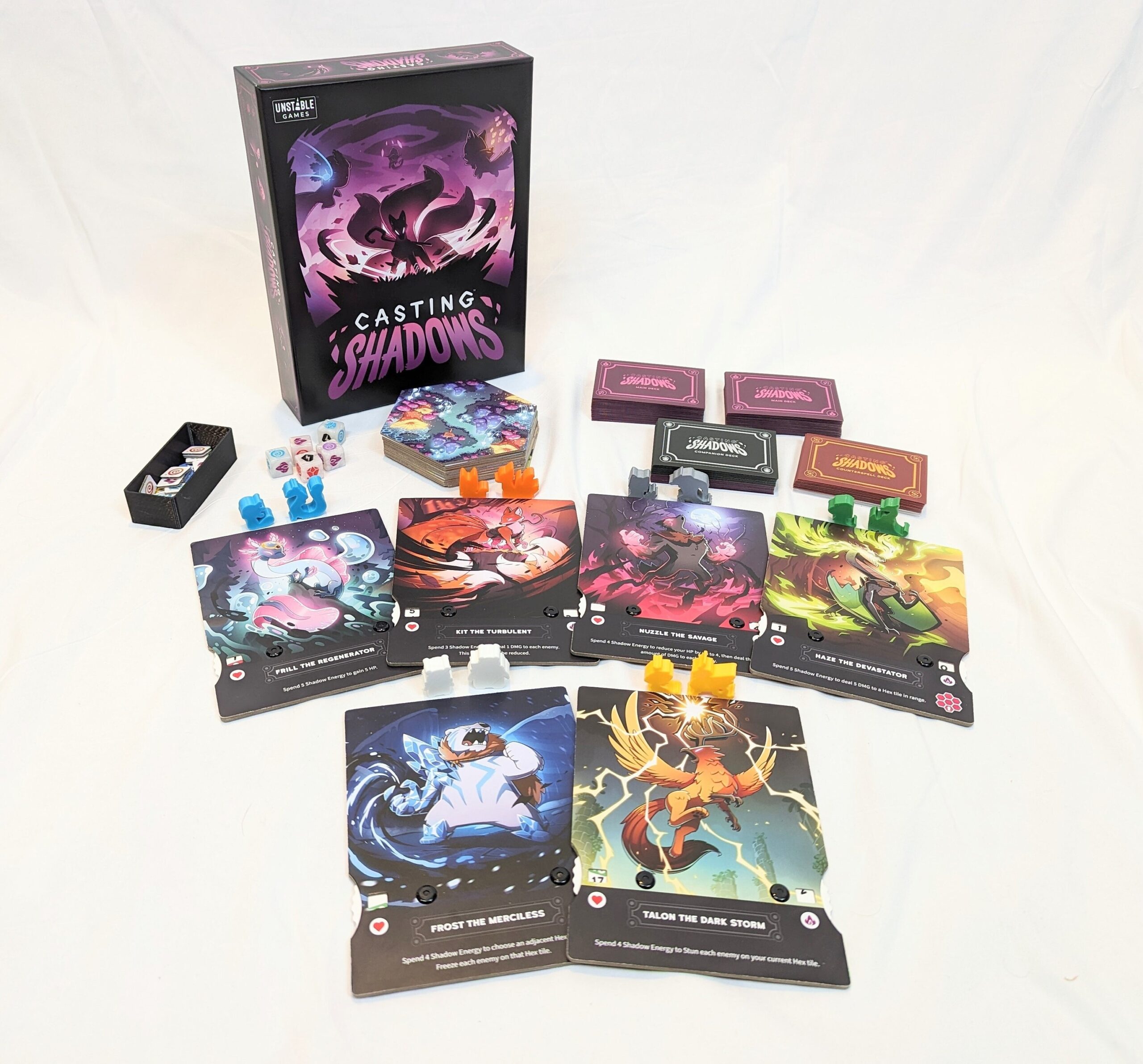 casting shadows board game