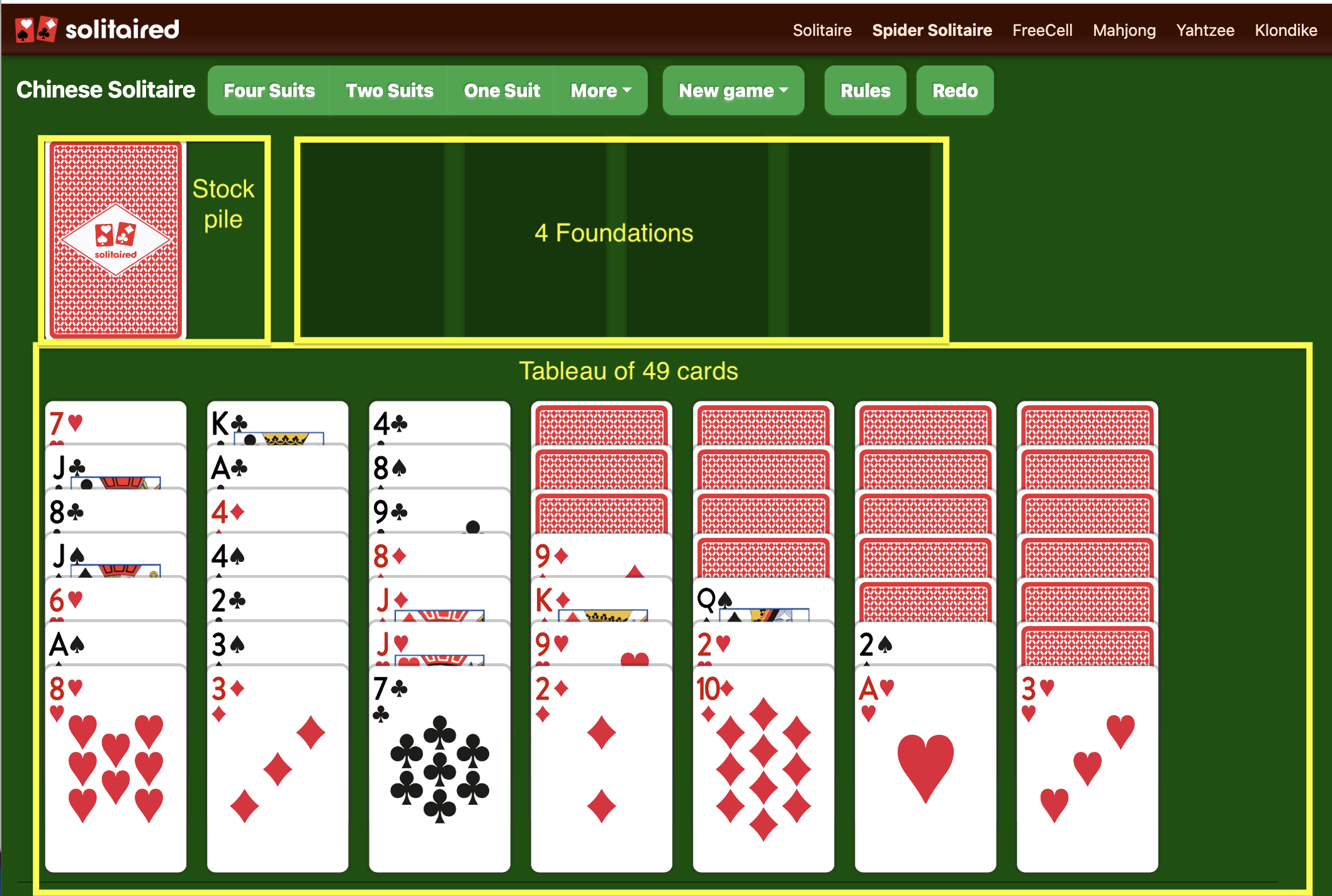 Chinese Solitaire Play Online 100 Free Solitaired
