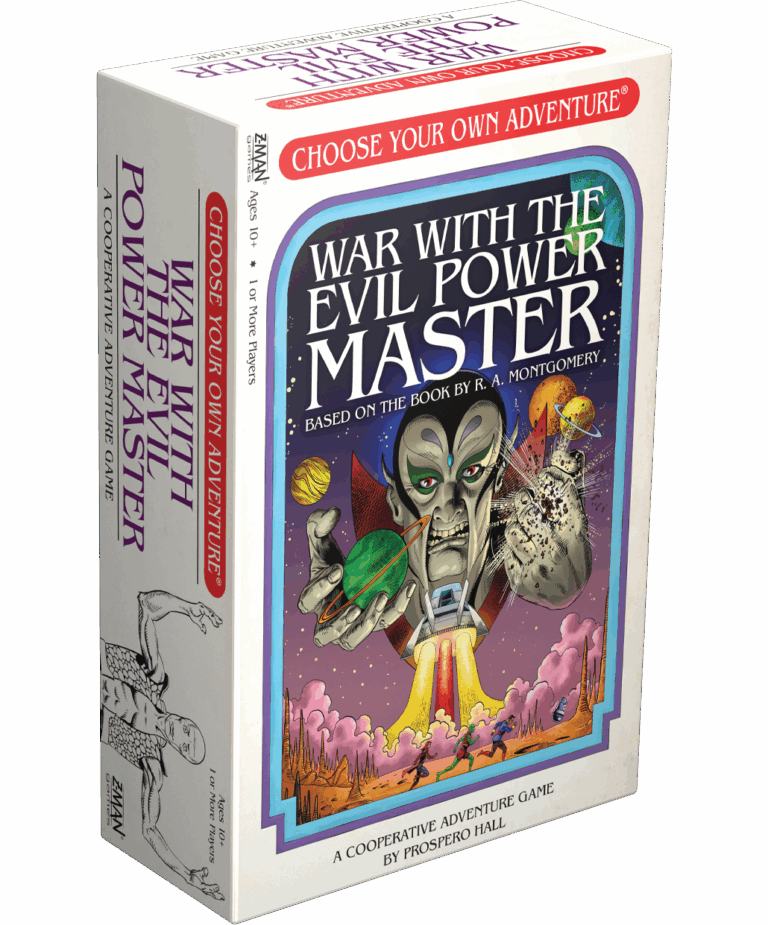 Choose Your Own Adventure Board Game War With The Evil Power Master