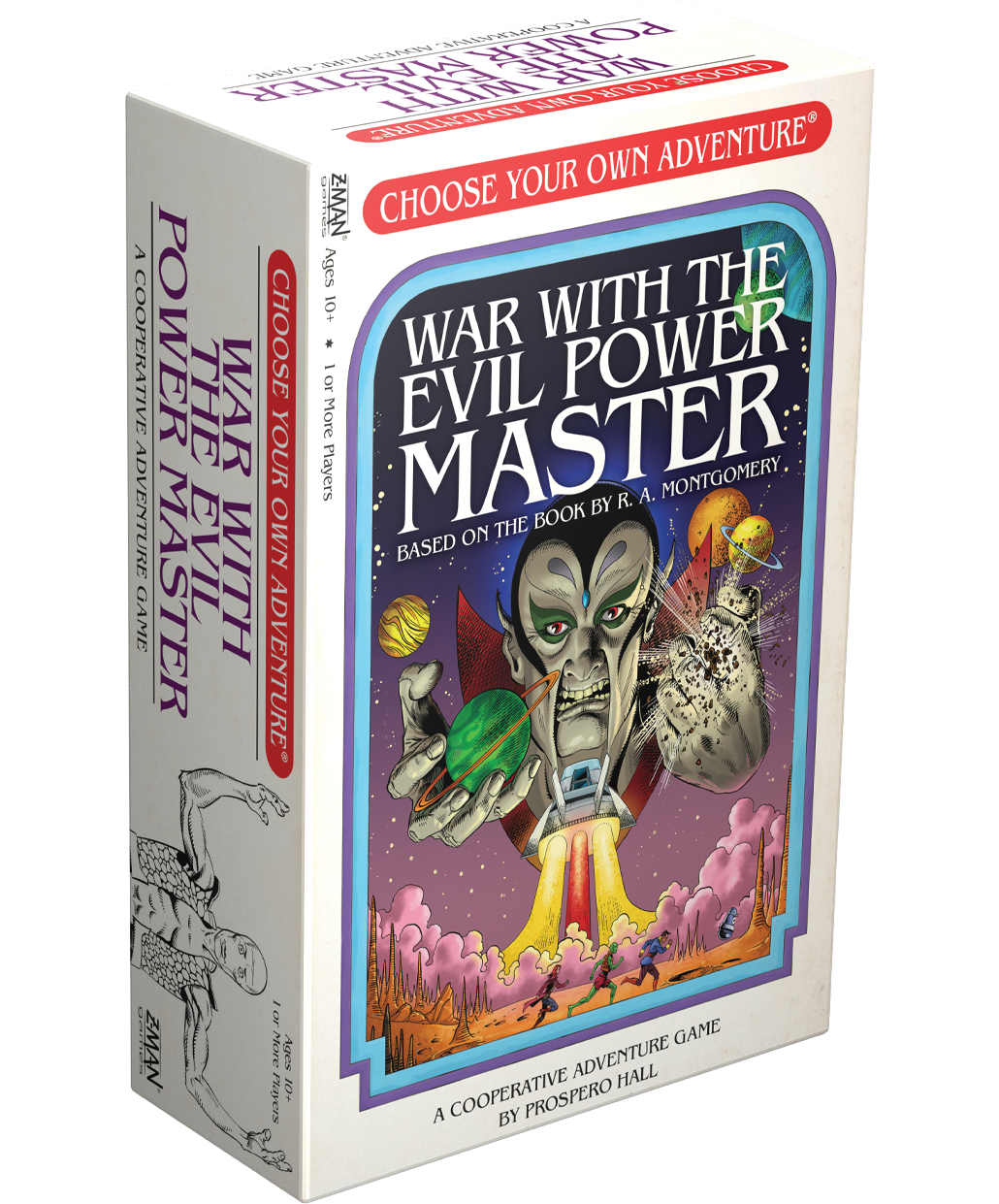 Choose Your Own Adventure Board Game War With The Evil Power Master
