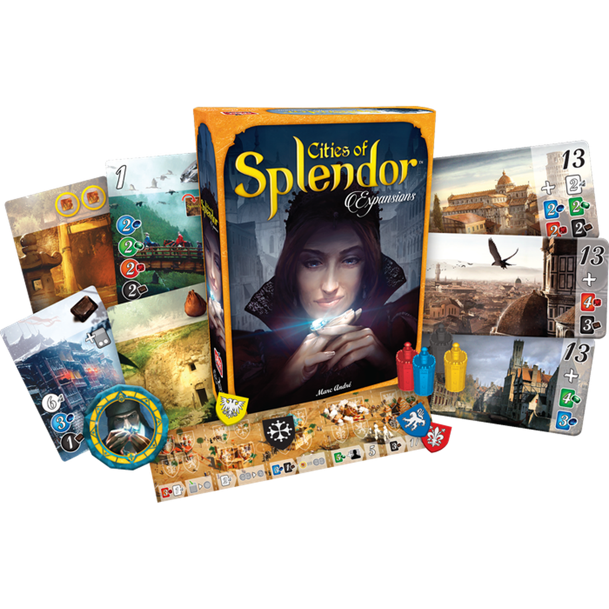 Cities Of Splendor Expansions Board Game 2 4 Players EBay
