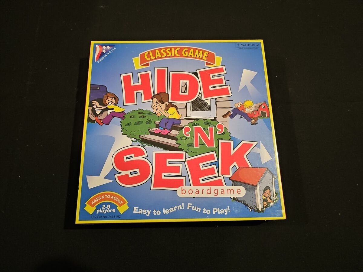 Classic Game Hide N Seek Childrens Board Game Brand New EBay