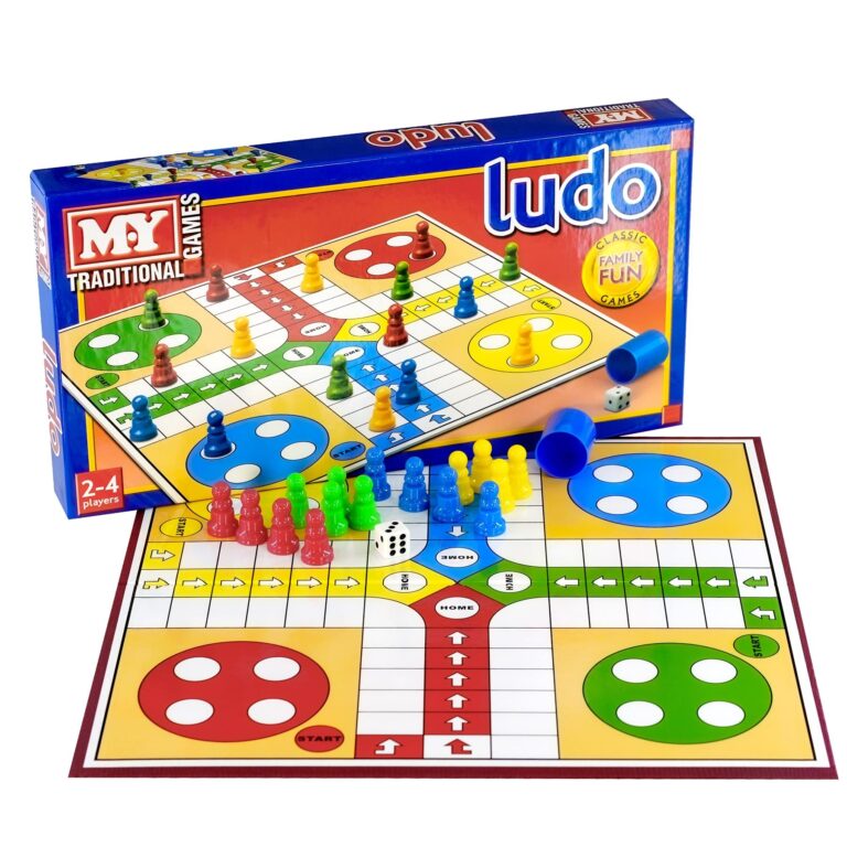 Classic Ludo Game Play Set Family Kids Fun Traditional Board Games EBay