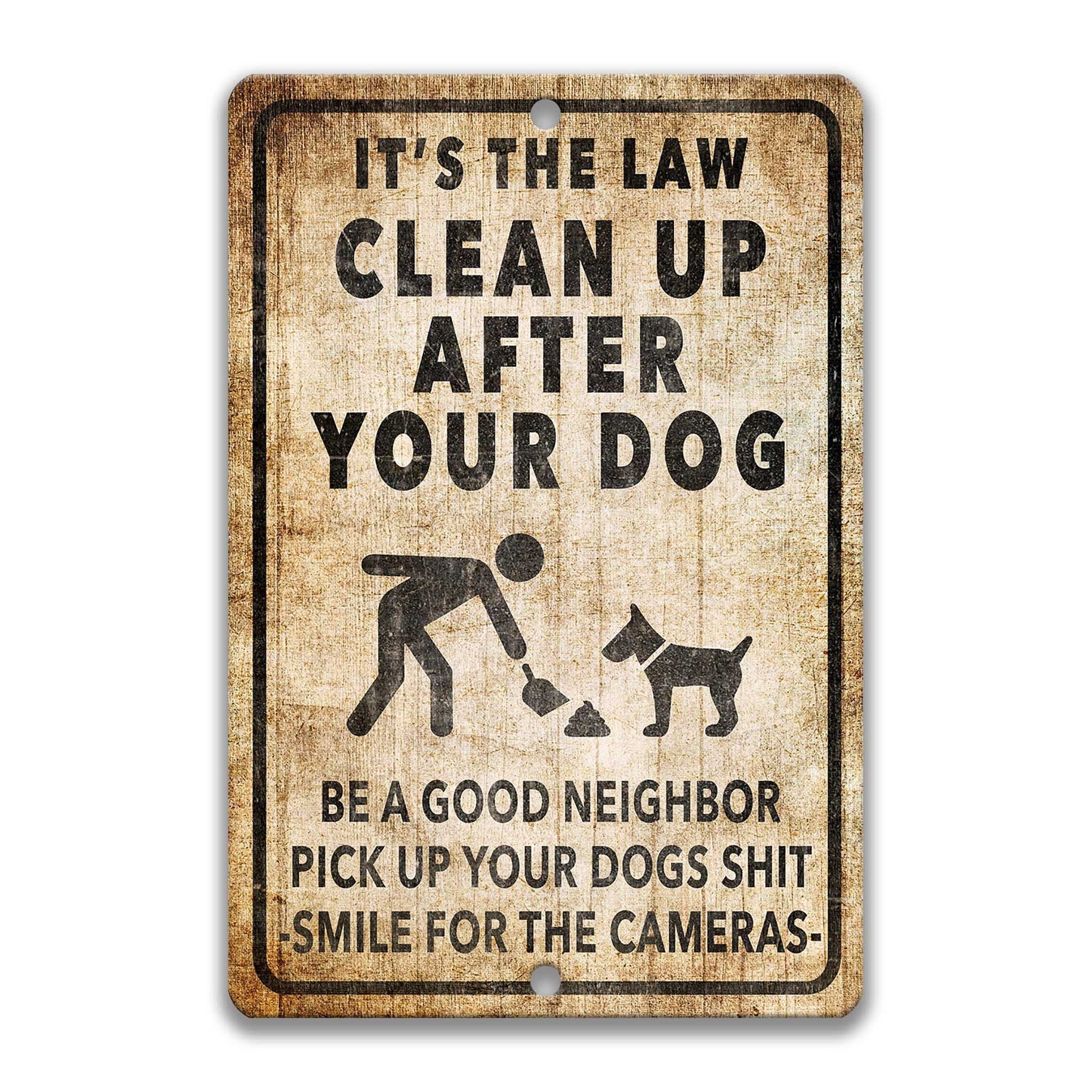 Clean Up After Your Dog Sign Funny Dog Sign Dog Decor Dog Lover Gift Yard Sign Dog Decor Dog Gift Dog Lover Dog Lady Gift Dogs Poop Z PIS295 Etsy