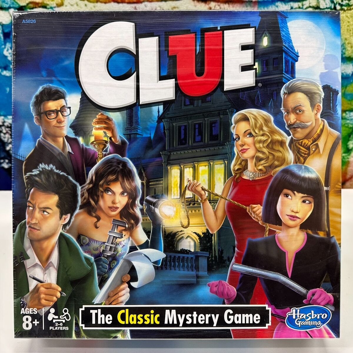 CLUE Classic Mystery Board Game Mansion Murder Suspect Crime Ages 8 Present NEW EBay