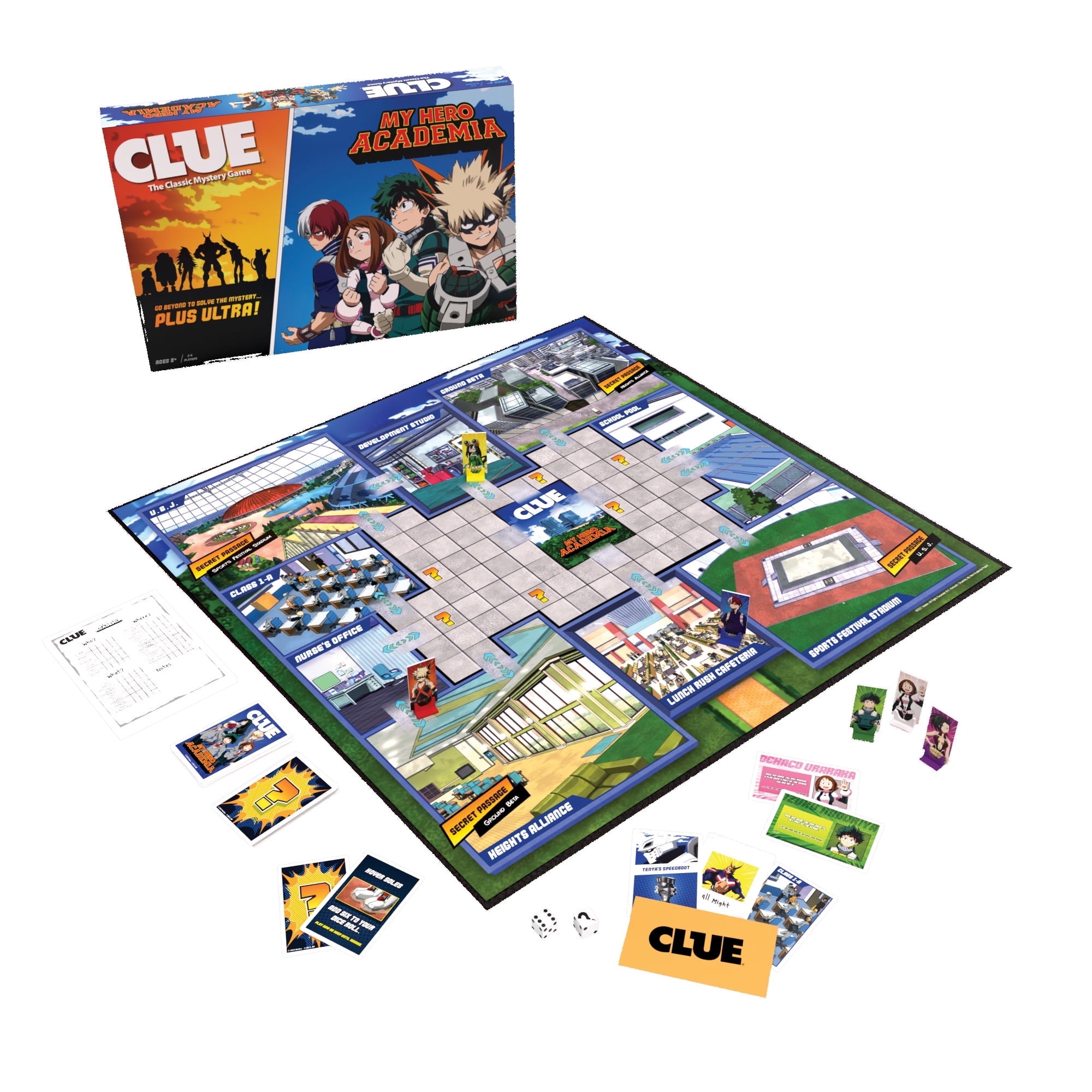 my hero academia board game