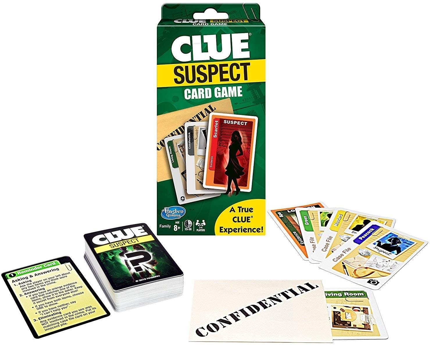 Clue Suspect Card Game Labyrinth Games Puzzles