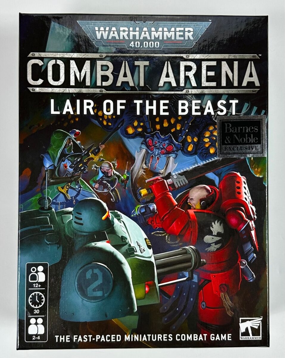 Combat Arena Lair Of The Beast Warhammer 40K Board Game B N Exclusive NEW EBay