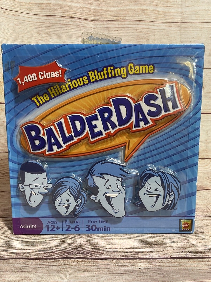 COMPLETE Balderdash Board Game Hilarious Bluffing Game 2009 Mattel EBay