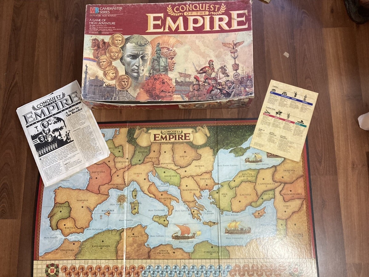 Conquest Of The Empire Board Game 1984 EBay