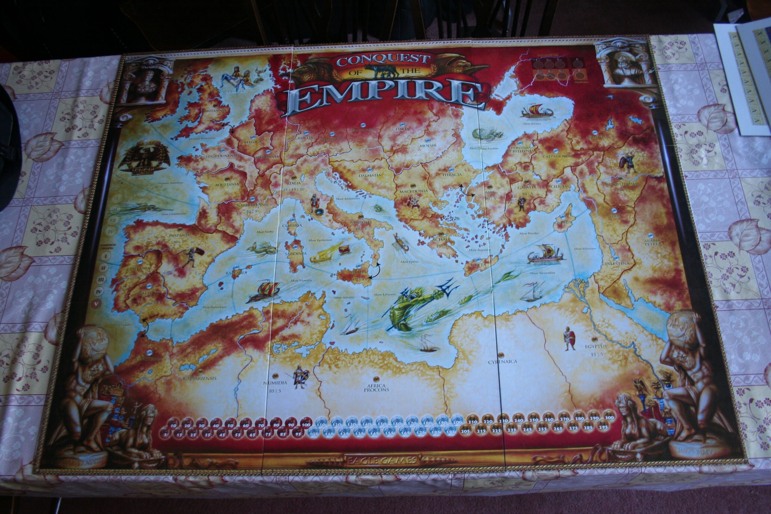 Conquest Of The Empire Classic Rules Tame The Board Game