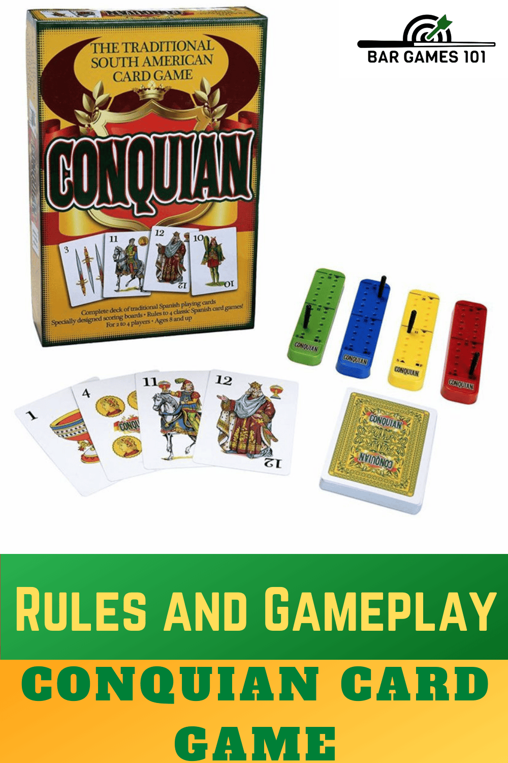 Conquian Card Game Rules How To Play Bar Games 101