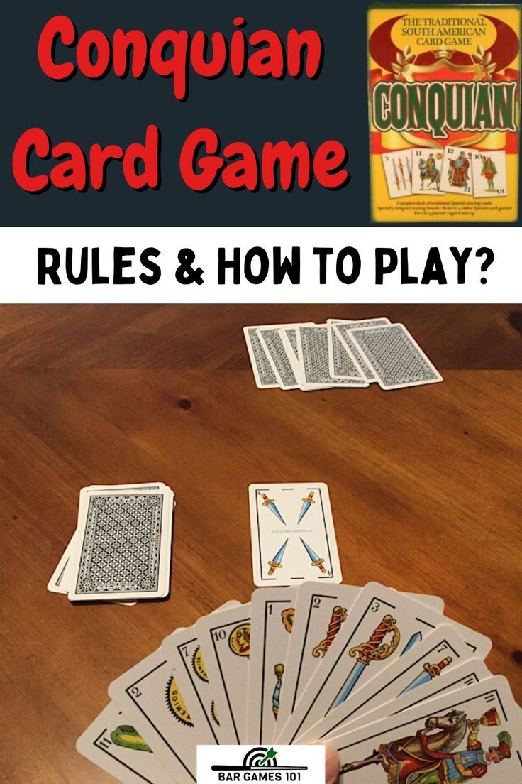 Conquian Card Game Rules How To Play 