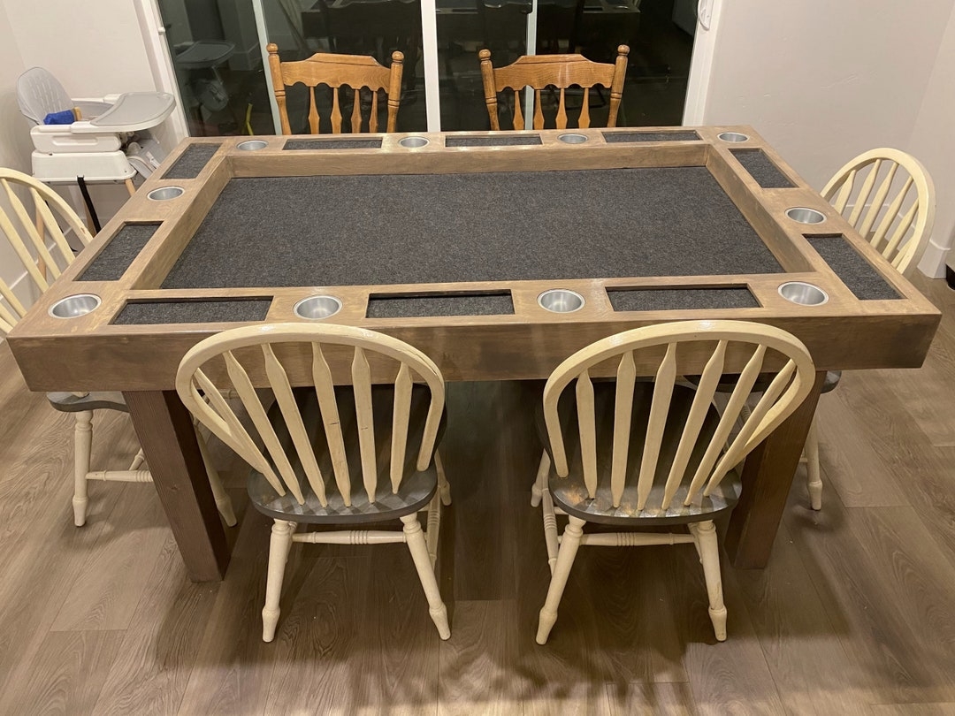 Convertible Board Game Table With Topper RPG Puzzle Card Table Etsy