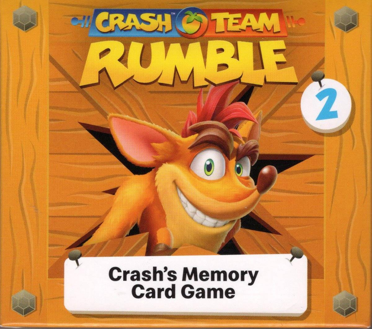 CRASH TEAM RUMBLE Box 2 Crash s Memory Card Game