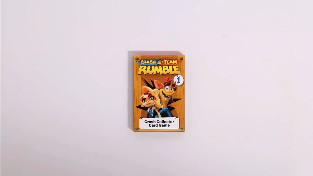 Crash Team Rumble Crash Collector Card Game 1 McDonald s YouTube