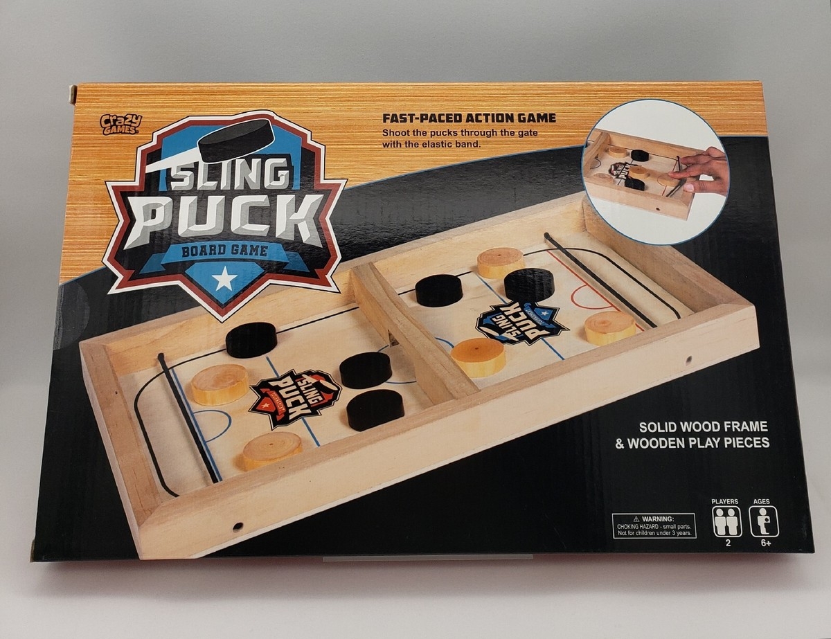 Crazy Games Sling Puck Board Game Small Brand New Sealed EBay