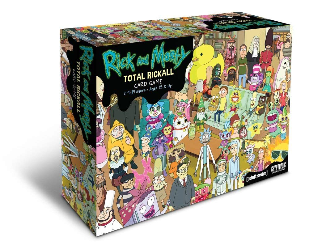 Customer Reviews For Cryptozoic Entertainment Rick Morty Total Rickall Cooperative Card Game Walmart
