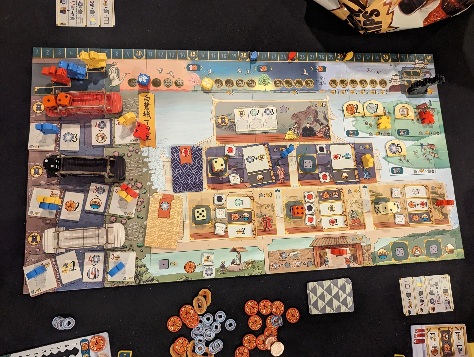 Dale Yu Review Of The White Castle The Opinionated Gamers