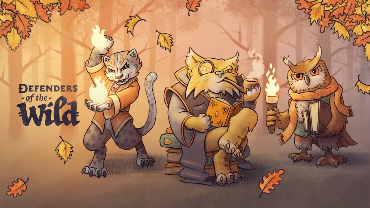 defenders of the wild board game