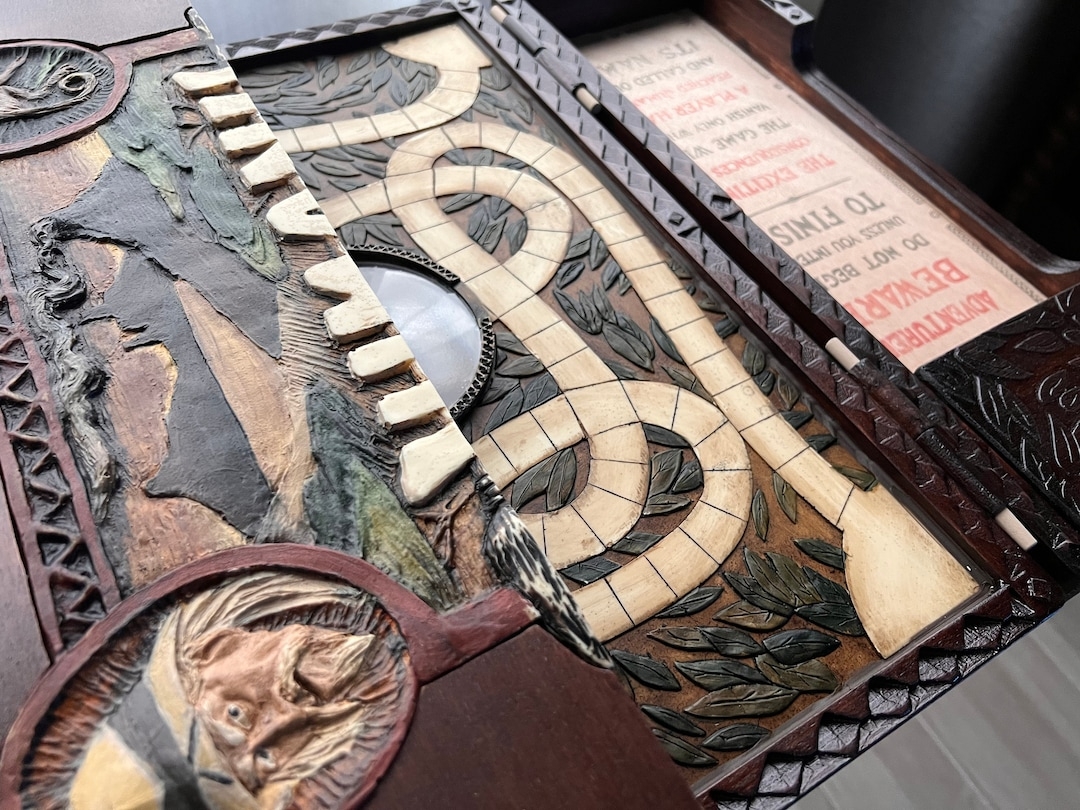 Deluxe Jumanji Board Game Collector Edition With Video Riddles Etsy